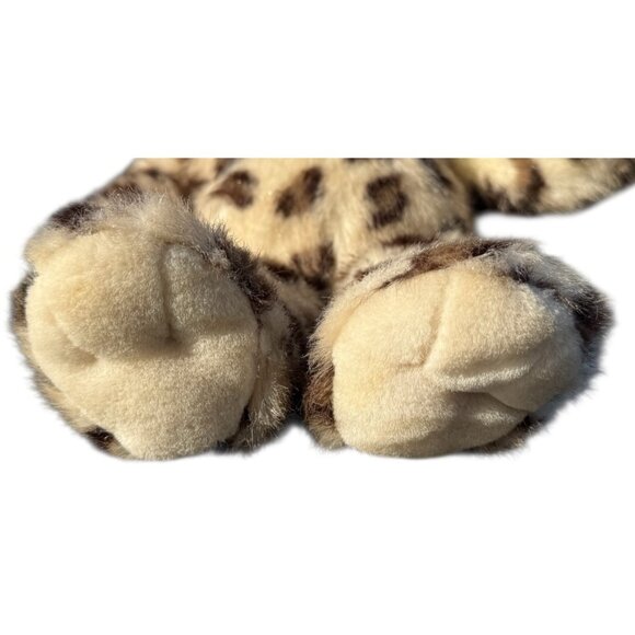 Build A Bear Sparkle Snow Leopard Plush Tinsel Fur Stuffed Support Pet Toy - Picture 16 of 16